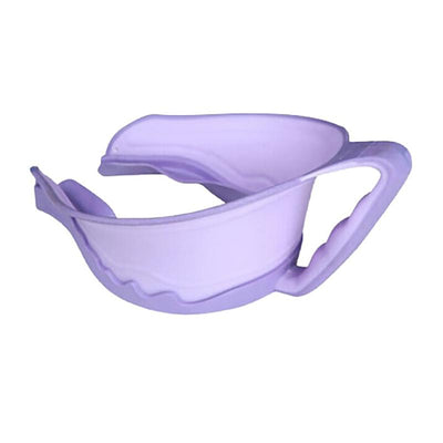 Hair Wash Shampoo Shield Waterproof Splashguard For Infant Baby Purple