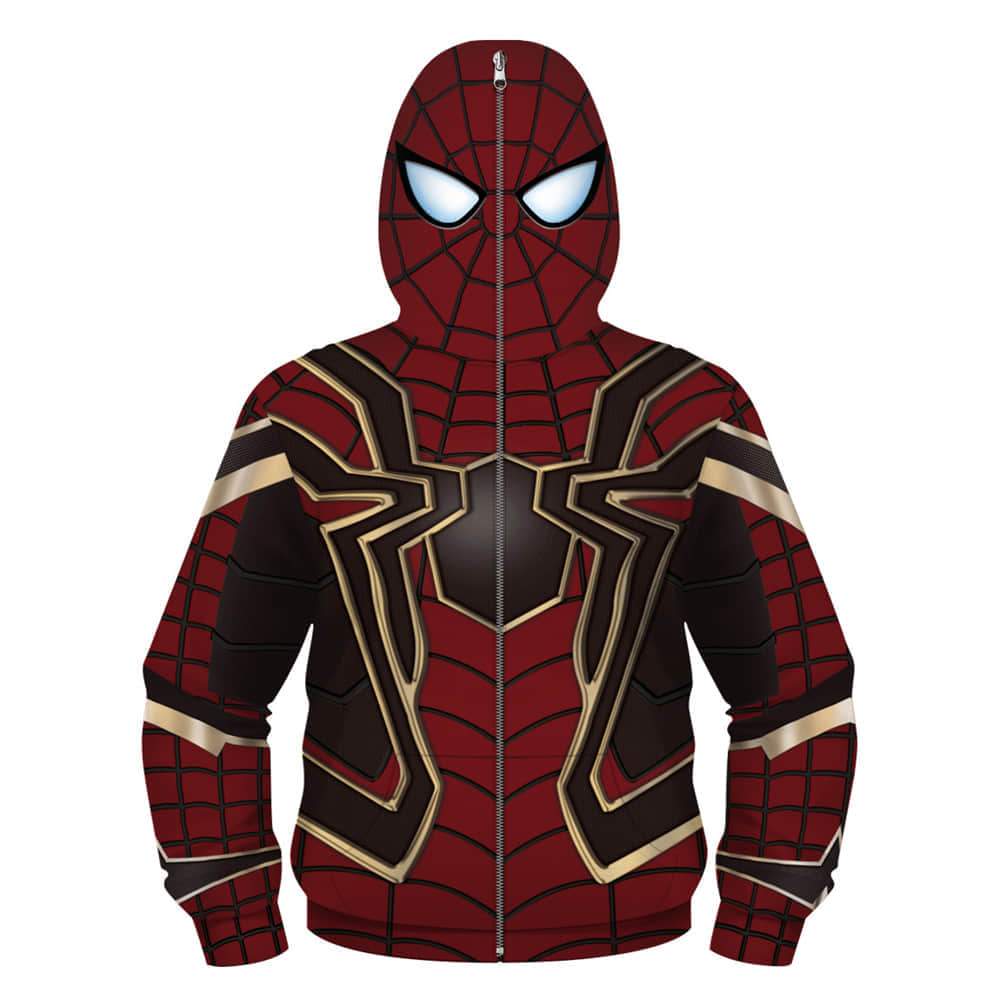 toddler_boys_marvel_superhero_spider_hoodies_cosplay_costume