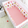 6pcs 100% Cotton Baby Cartoon Crib Bedding Bumpers 2