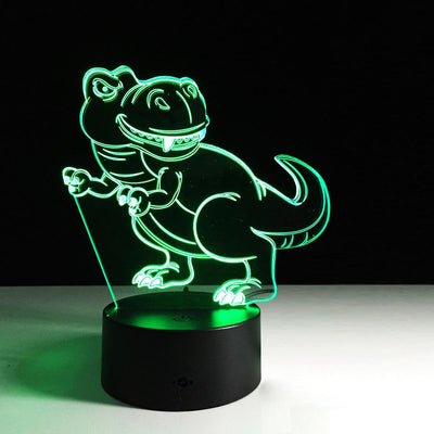 Kids Favourite Dinosaur 3d Night Light Dinosaur 7 Colors For Nursery Or Kids Bedroom Decoration 20