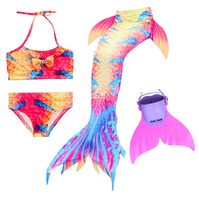 4_pcs_girls_mermaid_swimsuit