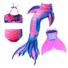 4pcs_girls_swimsuit_mermaid_tails_for_swimming