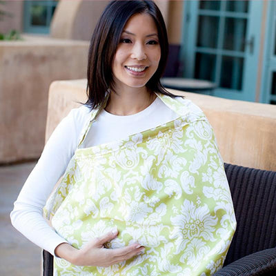 Breastfeeding Nursing Cover Trcoveric Lightweight Breathable 100% Cotton Privacy Feeding Cover 6