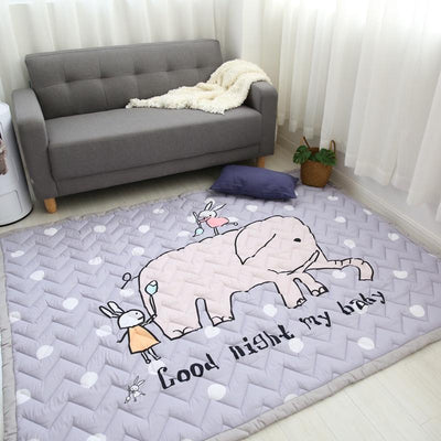 Square Non-slip Kids Play Mats Rugs For Bedroom Living Room Area Rugs 8