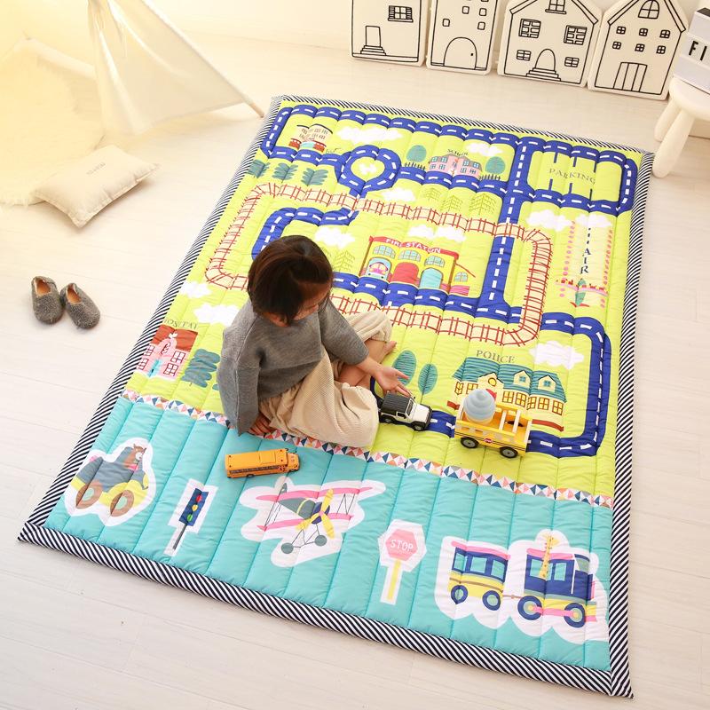 Cartoon Rabbit Fox Stitch Large Area Rugs for Bedroom, Carpet for Teen Kids  Adult Room Decor Indoor Area Rugs Yoga Mat with Quick Dry Anti-Slip