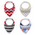 Baby Bandana Drool Bibs Unisex 4-pack Gift Set For Drooling And Teething