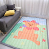 Square Non-slip Kids Playing Mats Area Rugs For Bedroom Living Room 4