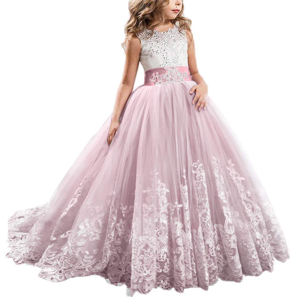 Flower_Girls_Lace_Maxi_Pageant_Bridesmaid_Wedding_Party_Princess_Dresses
