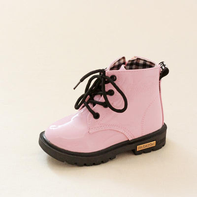 Candy Color Martin Boots For Toddler Girls 35 Pink