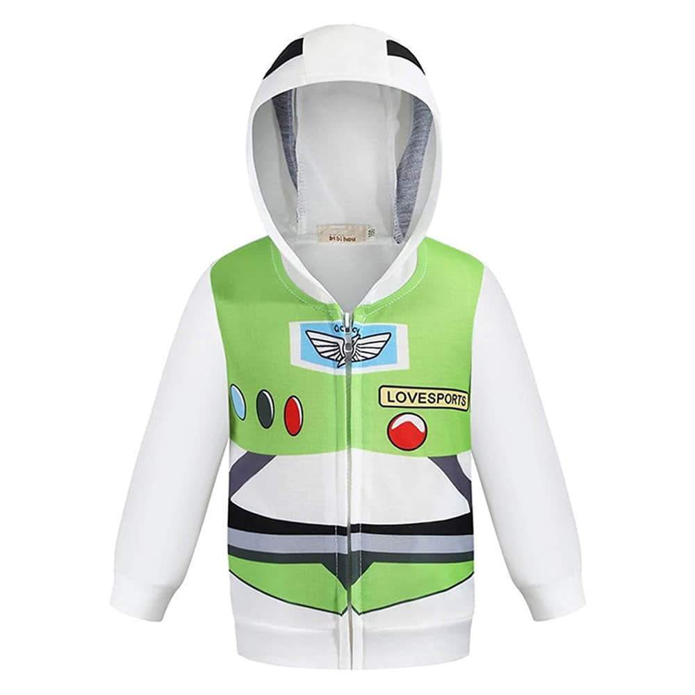 Pixel Movie Toy Story Buzz Lightyear Hoodies Halloween Cosplay