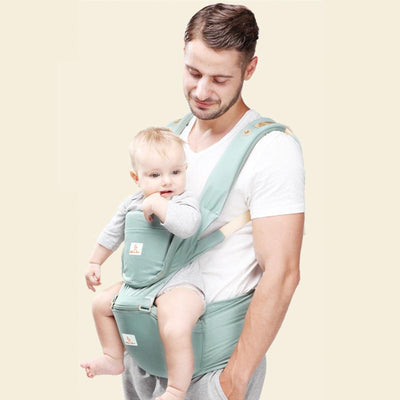 360 All-in-one Ergonomic Baby Carrier All Carry Positions Newborn To Toddler Mint green