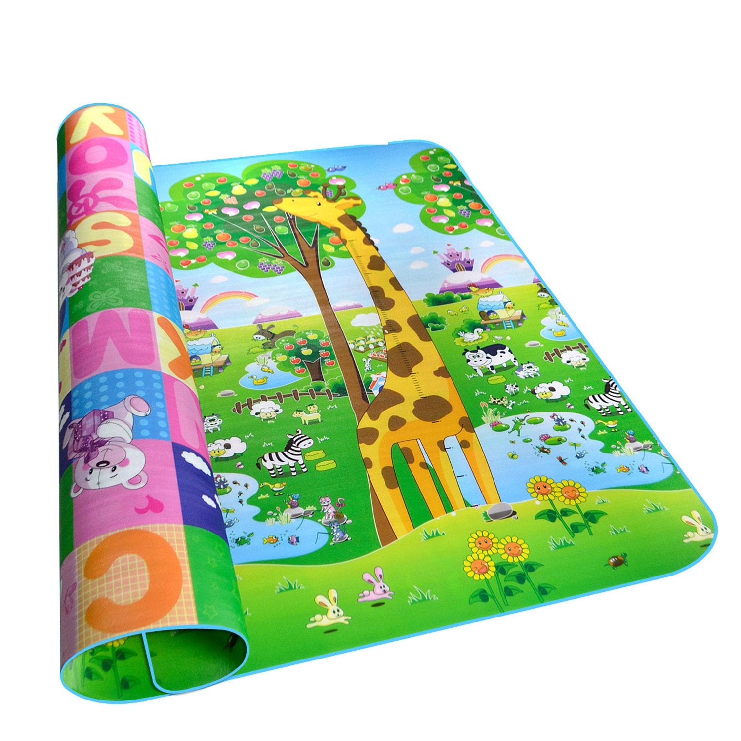 Extra Large Baby Crawling Mat Baby Play Mat Game Mat 0.2-inch Thick 1