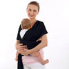 Baby Wrap Carrier Breathable Mesh Multifunction 0-36m Black
