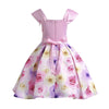 Cute Lace Flower Girl Dresses With Bow-tie Pink 7 Pink
