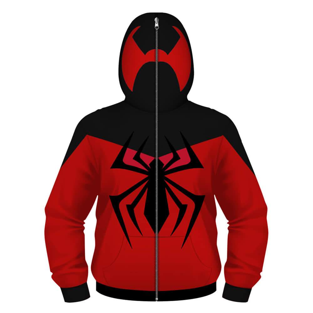 boys_marvel_superhero_spiderman_hoodies_cosplay_costume