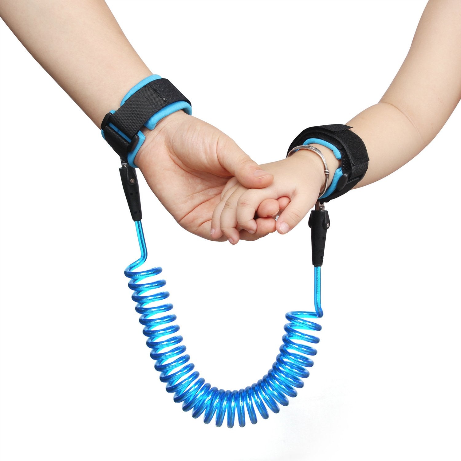 Toddler Harness Walking Leash Child Anti Lost Wrist Link Child Safety Harness Blue