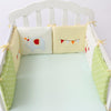 6 Pcs Comfortable Baby Cotton Breathable Crib Bumpers Set 6
