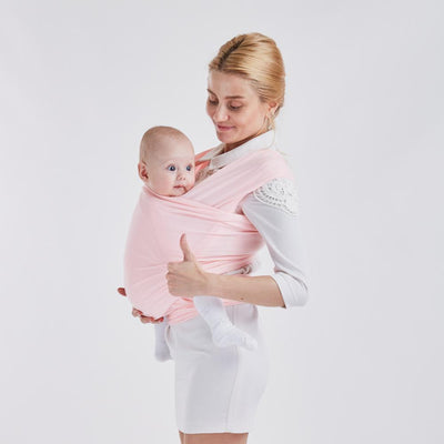 All-in-1 Stretchy Baby Wraps Carrier Infant Carrier Pink