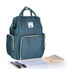 Portable Large Capacity Cute Designer Stylish Travel Diaper Bag Dark green