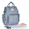 Portable Large Capacity Cute Designer Stylish Travel Diaper Bag Blue