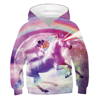 dogs_ride_unicorn_to_fight_3d_printed_kids_hoodies