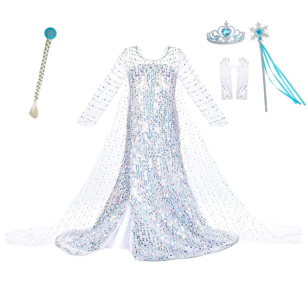 Elsa Dress / Disney Princess Inspired Frozen Elsa Costume Kids, Girls,  Toddler, Child Princess Costume - Etsy Norway