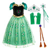 frozen_prncess_anna_classical_green_dress_with_a_set_of_accessories