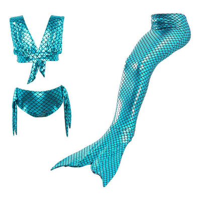 green_mermaid_tail_swimwear_for_pool_party_this_summer