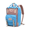 Multi-function Waterproof Diaper Bag For Baby Care Large Capacity Light blue