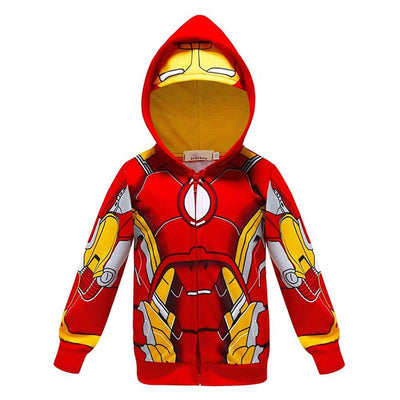 marvel_superhero_Ironman_jacket_hoodies_for_little_toddler_boys