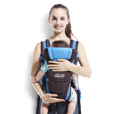 360 All-in-one Ergonomic Baby Carrier For Newborn To Toddler Blue