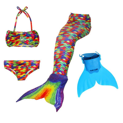 multi-colors_girls_mermaid_swimwear