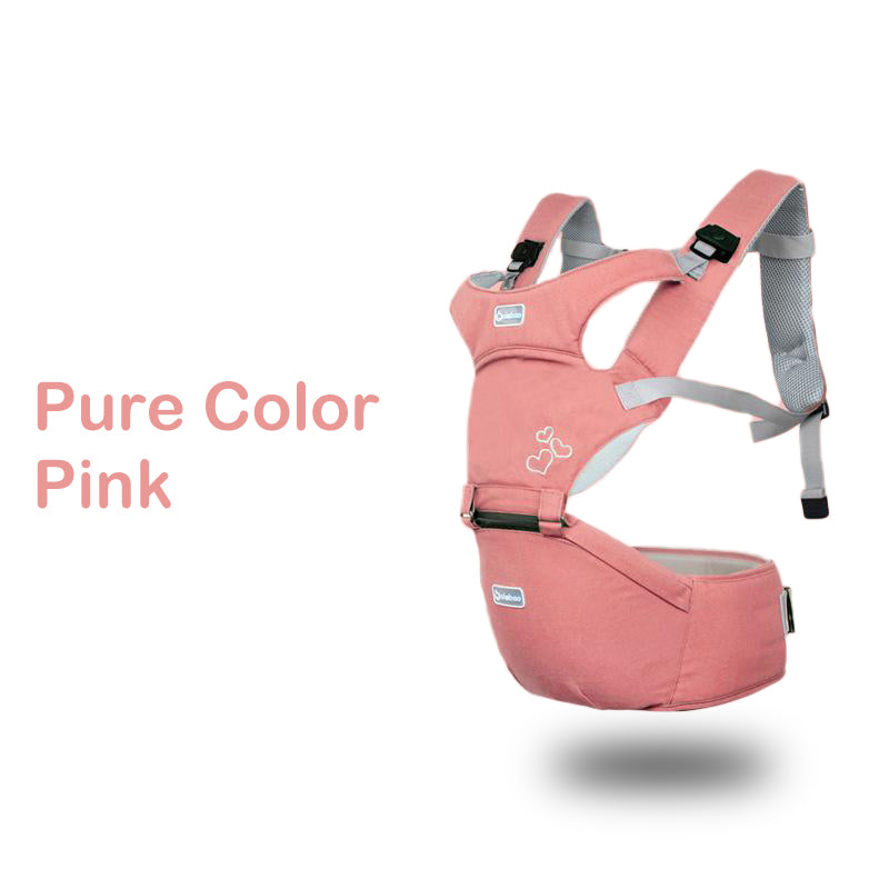 Ergonomic Baby Carrier with Hip Seat for All Seasons