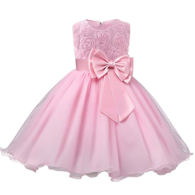 pink_dress_for_girls_Pageant_with_Tulle