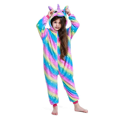 rainbow_color_unicorn_onesie_pajamas_for_kids_age_4-12_years_old