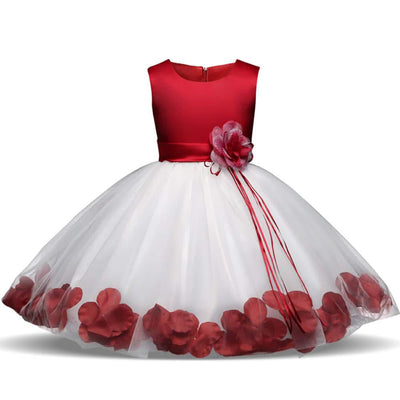 red_Tutu_Flower_Petals_Bow_Bridal_Dress_for_Toddler_Girls