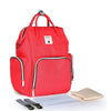Portable Large Capacity Cute Designer Stylish Travel Diaper Bag Red