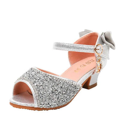 silver_girls_kids_peep_toe_wedding_summer_shoes