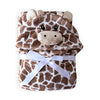 Adorable Animal Hooded Baby Bath Towel Soft Absorbent Cotton Bathrobe 3