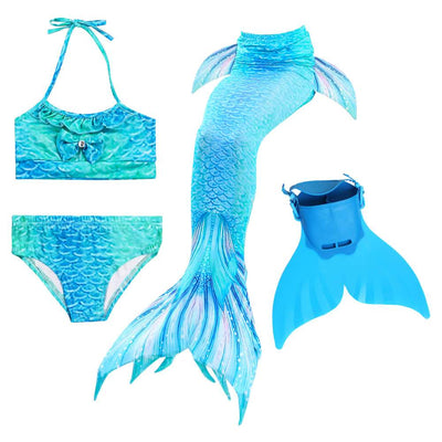 swimming_mermaid_costume_bikini_set