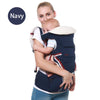 Baby Carrier Ergonomic Design Sling Hipseat 5 Carrying Positions Navy