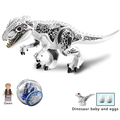 white_t-rex_owen_character_figure_and_dinosaur_baby
