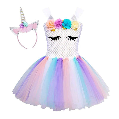 white_unicorn_tulle_tutu_rainbow_skirt_costume_for_toddler_girls