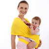 Baby Wrap Carrier Breathable Mesh Multifunction 0-36m Yellow