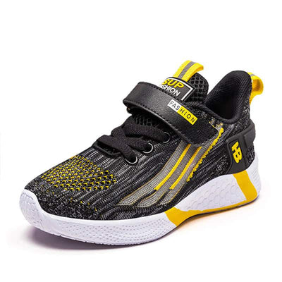 yellow_boys_yellow_strap_athletic_running_shoes