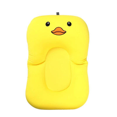 Baby Bath Cushion Soft Anti-slip Seat 0-6 Month Mat Yellow