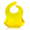 Waterproof Silicone Bib Easily Wipes Clean Comfortable Soft Baby Bibs Yellow